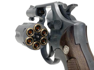 [マルシン] S&W M10 Xカートリッジ ガスリボルバー 2インチ スナブノーズ プラグリップ仕様 エクセレントHW (中古)サブ画像へ7