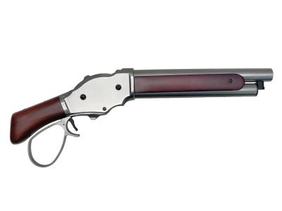 [S&T] ウィンチェスター M1887 ワイルドカード リアルウッド Silver ワイドレバー 排莢式ガスショットガン (新品)サブ画像へ2