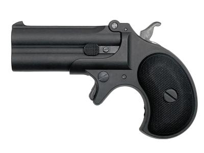 [マルシン] ダブルデリンジャー Xカートリッジ仕様 【ブラックHW】 6mmBB ガスガン 旧ロット (中古)サブ画像へ1