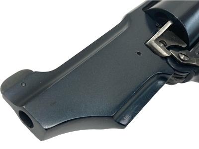 [マルシン] エンフィールド No.2 ギャンブラーカスタム　ブルバレル/ノンフルートシリンダー　キャロムブルー塗装　黒柿グリップ (中古)サブ画像へ4