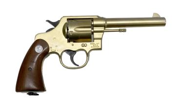 [ハドソン] コルト M1917 Cal.45 スムース木製グリップ SMG 金属モデルガン 再塗装品 ガンケース付 (中古)サブ画像へ2
