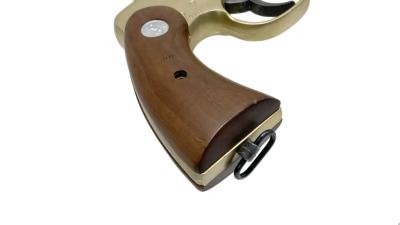 [ハドソン] コルト M1917 Cal.45 スムース木製グリップ SMG 金属モデルガン 再塗装品 ガンケース付 (中古)サブ画像へ3