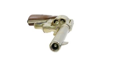 [ハドソン] コルト M1917 Cal.45 スムース木製グリップ SMG 金属モデルガン 再塗装品 ガンケース付 (中古)サブ画像へ6