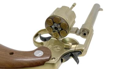 [ハドソン] コルト M1917 Cal.45 スムース木製グリップ SMG 金属モデルガン 再塗装品 ガンケース付 (中古)サブ画像へ7
