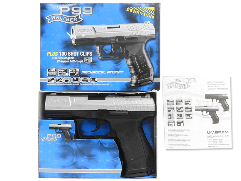 [UMAREX] Walther ワルサー P99 SV エアコッキング (中古)