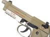 [BATON] BM-9 CO2 ガスブローバック 2rdロット ベレッタM9A3タイプ FDE 刻印墨入れ (中古)