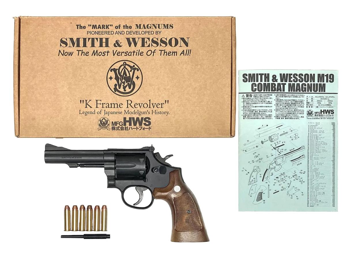 [HWS] S&W M15 コンバット マスターピース 4インチ スタンダード版 発火モデルガン (未発火)