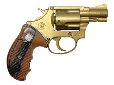 [東京CMC] S&W M36 チーフスペシャル 2インチ 金属モデルガン シリンダー不良/再塗装/グリップカスタム (訳あり)サブ画像へ1
