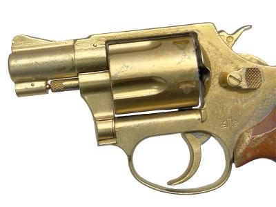 [東京CMC] S&W M36 チーフスペシャル 2インチ 金属モデルガン シリンダー不良/再塗装/グリップカスタム (訳あり)サブ画像へ2