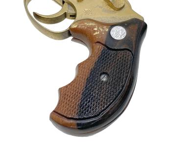 [東京CMC] S&W M36 チーフスペシャル 2インチ 金属モデルガン シリンダー不良/再塗装/グリップカスタム (訳あり)サブ画像へ4