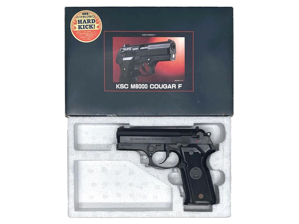 [KSC] ベレッタ M8000 クーガーF ABS ハードキック ガスブローバック (中古)