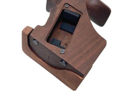 [Steyr Sport] LP10E フォームグリップ 純正 木製グリップ アダプター付き (中古)サブ画像へ2