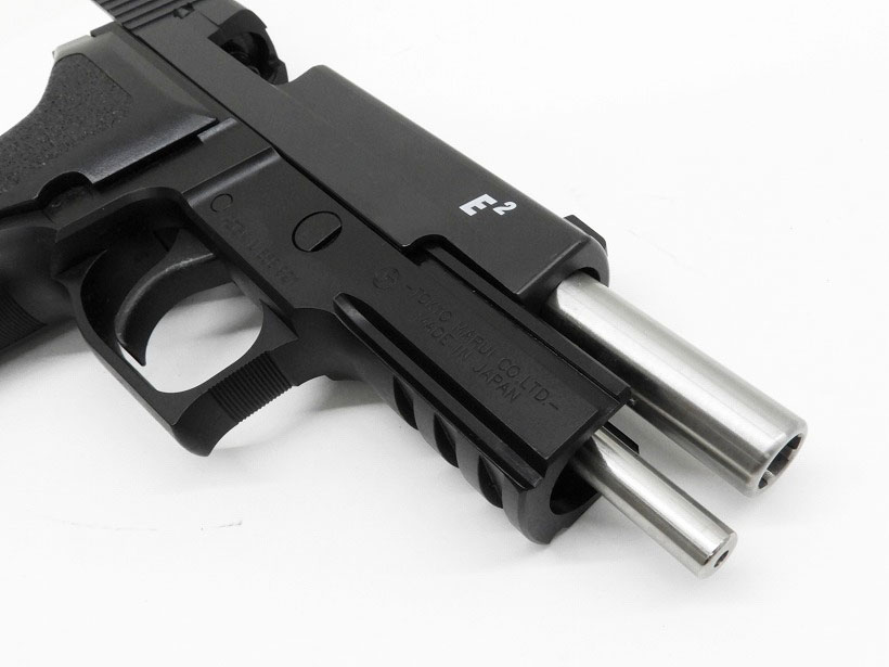 東京マルイ SIG P226 E2 ガスブロ アルミバレル付き カスタム品