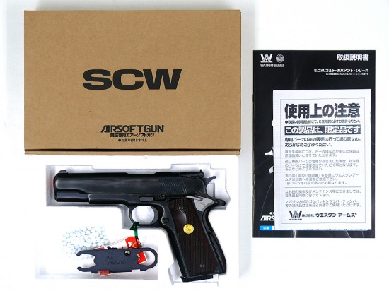 [WA] ボブチャウ スペシャル ビンテージエディション ガスブローバック SCW3 (中古)