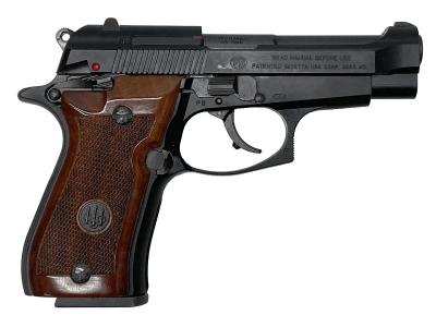 [WA] ベレッタ M84FS カーボンブラックHW  ガスブローバック バレル接着跡/給弾難 グリップ/フロントサイトカスタム (訳あり)サブ画像へ2