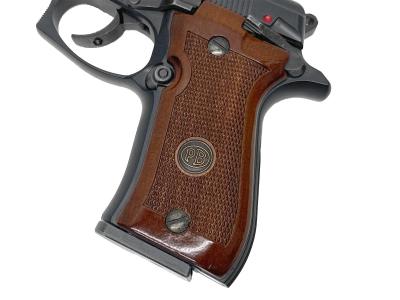 [WA] ベレッタ M84FS カーボンブラックHW  ガスブローバック バレル接着跡/給弾難 グリップ/フロントサイトカスタム (訳あり)サブ画像へ5