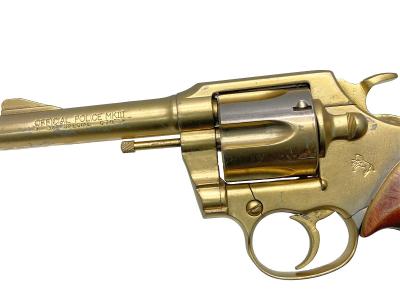 [ハドソン] コルト オフィシャルポリス 4インチ 金属モデルガン 再塗装/グリップカスタム (中古)サブ画像へ2
