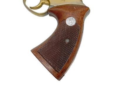 [ハドソン] コルト オフィシャルポリス 4インチ 金属モデルガン 再塗装/グリップカスタム (中古)サブ画像へ4