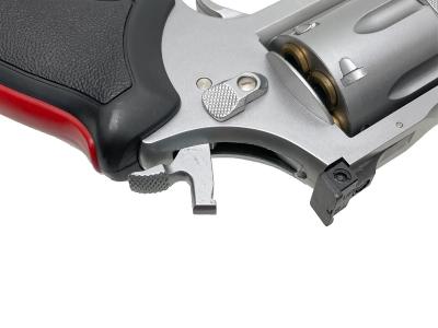 [マルシン] トーラス レイジングブル Xカートリッジ グロスシルバーHW 8.375インチ 8mmBB (中古)サブ画像へ6