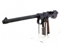 [CAW] ボーチャードピストル Ludwig Loewe HW BK ダミーカートモデル (中古)