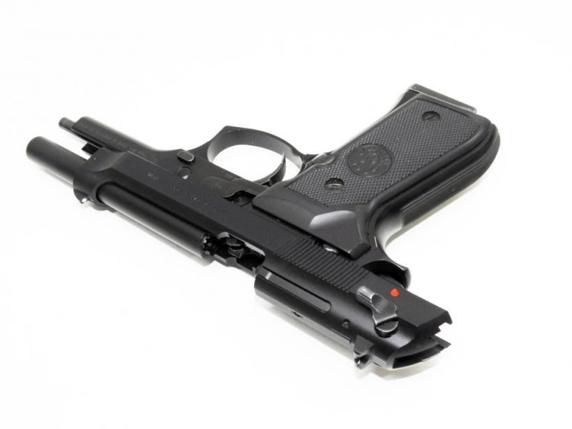 [KSC] ベレッタ U.S.9mm M9 システム7(07HK) ABS ベレッタ刻印グリップ付 (中古)
