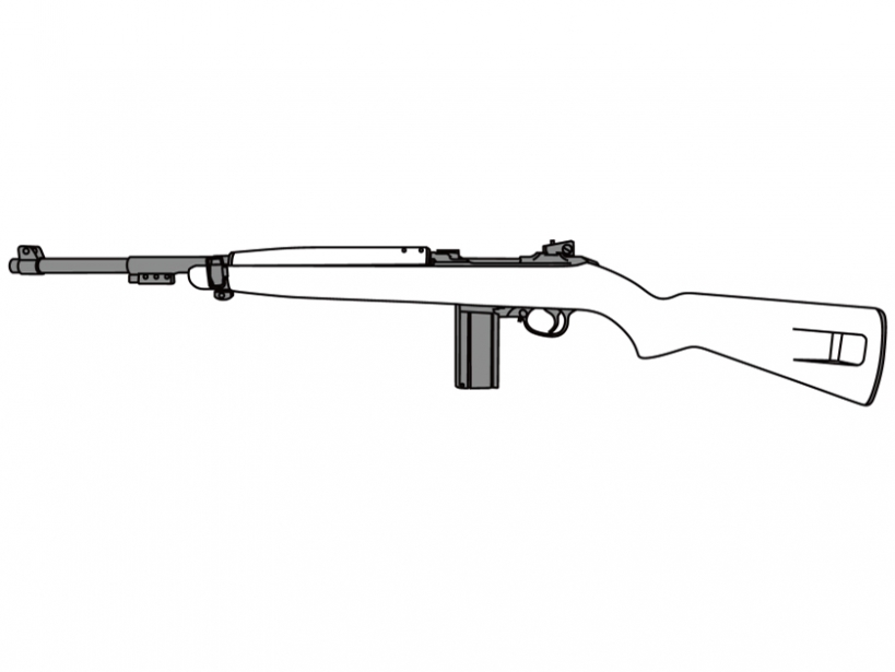 [マルシン] M1カービン EXB2ブローバック CO2ガス ブナストック 真鍮ピストン仕様 ダークブラウン (新品予約受付中!)