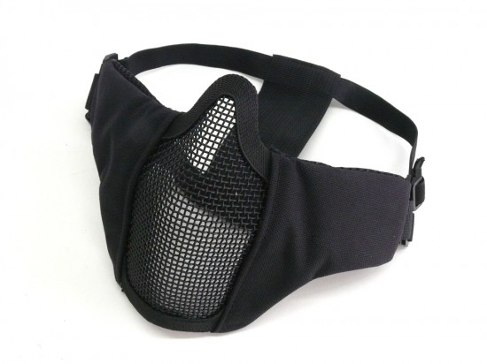 [honeyBee] EZメッシュマスク Gen.3 Wベルト BK (新品)