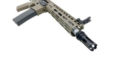 [EMG/DE Airsoft] NOVESKE N4 10.5inch 正規ライセンス ガスブローバックライフル FDE 小カスタム (中古)サブ画像へ5