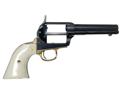 [HWS] コルト SAA.45 FDC ベーシック ツーハンド 発火モデルガン 動作不可 塗装有 (ジャンク)サブ画像へ2