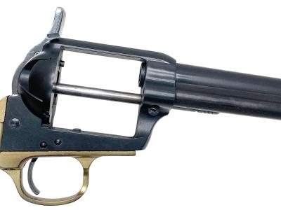 [HWS] コルト SAA.45 FDC ベーシック ツーハンド 発火モデルガン 動作不可 塗装有 (ジャンク)サブ画像へ4