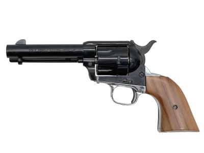 [東京CMC] COLT SAA シビリアン ABS 発火モデルガン ツートンカスタム 木製グリップ装備 フレームクラック (訳あり)サブ画像へ1