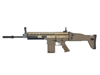 [WE] FN HARSTAL SCAR-H オープンボルト ガスブローバック TAN Mk17刻印 (中古)サブ画像へ1