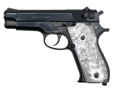 [MGC] S&W M39 ABS 発火モデルガン CPカート仕様 パールグリップカスタム (中古)サブ画像へ1