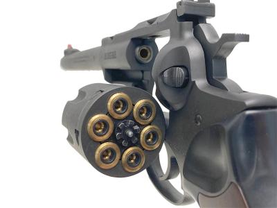 [マルシン] スーパーレッドホーク 9.5インチ 44マグナムタイプ 6mmリアルXカートリッジ ブラックHW ガスリボルバー (中古)サブ画像へ6