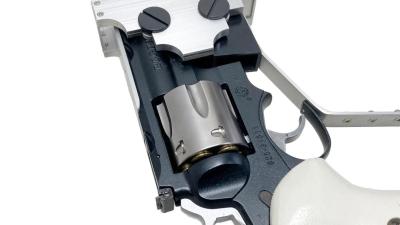 [マルシン] スーパーレッドホーク MAXI 9.5インチ ブラックHW 8mmベースカスタム 【ガングレイヴ「ケルベロス」】 ガスリボルバー (中古)サブ画像へ7