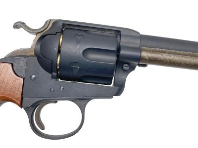 [ハドソン] コルトビズリー 4-3/4インチ 発火モデルガン HW グリップカスタム (中古)サブ画像へ4