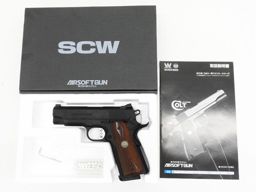 [WA] ウィルソン プロフェッショナル オールブラック HW ガスブローバック (中古)