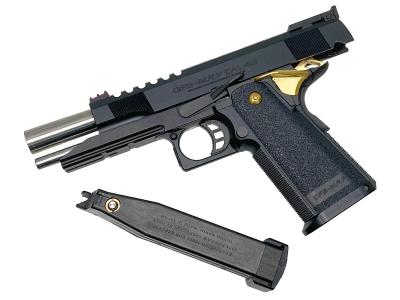 [東京マルイ] ハイキャパ5.1 ゴールドマッチ/GOLD MATCH ガスブローバック バレル/リコイルプラグ/トリガーカスタム (中古)サブ画像へ6