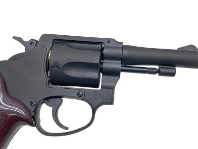 [マルシン] ポリスリボルバー 3インチ 77ミリ銃身 Xカートリッジ プラグリップ仕様 ブラックHW　ガスリボルバー (新品)サブ画像へ4