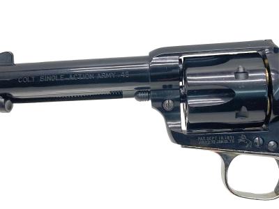 [東京CMC] COLT SAA シビリアン ABS 発火モデルガン ツートンカスタム 刻印入り木製グリップ装備 フレームクラック (訳あり)サブ画像へ3