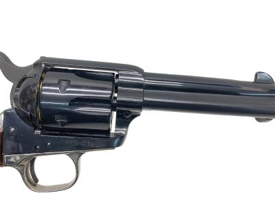 [東京CMC] COLT SAA シビリアン ABS 発火モデルガン ツートンカスタム 刻印入り木製グリップ装備 フレームクラック (訳あり)サブ画像へ4