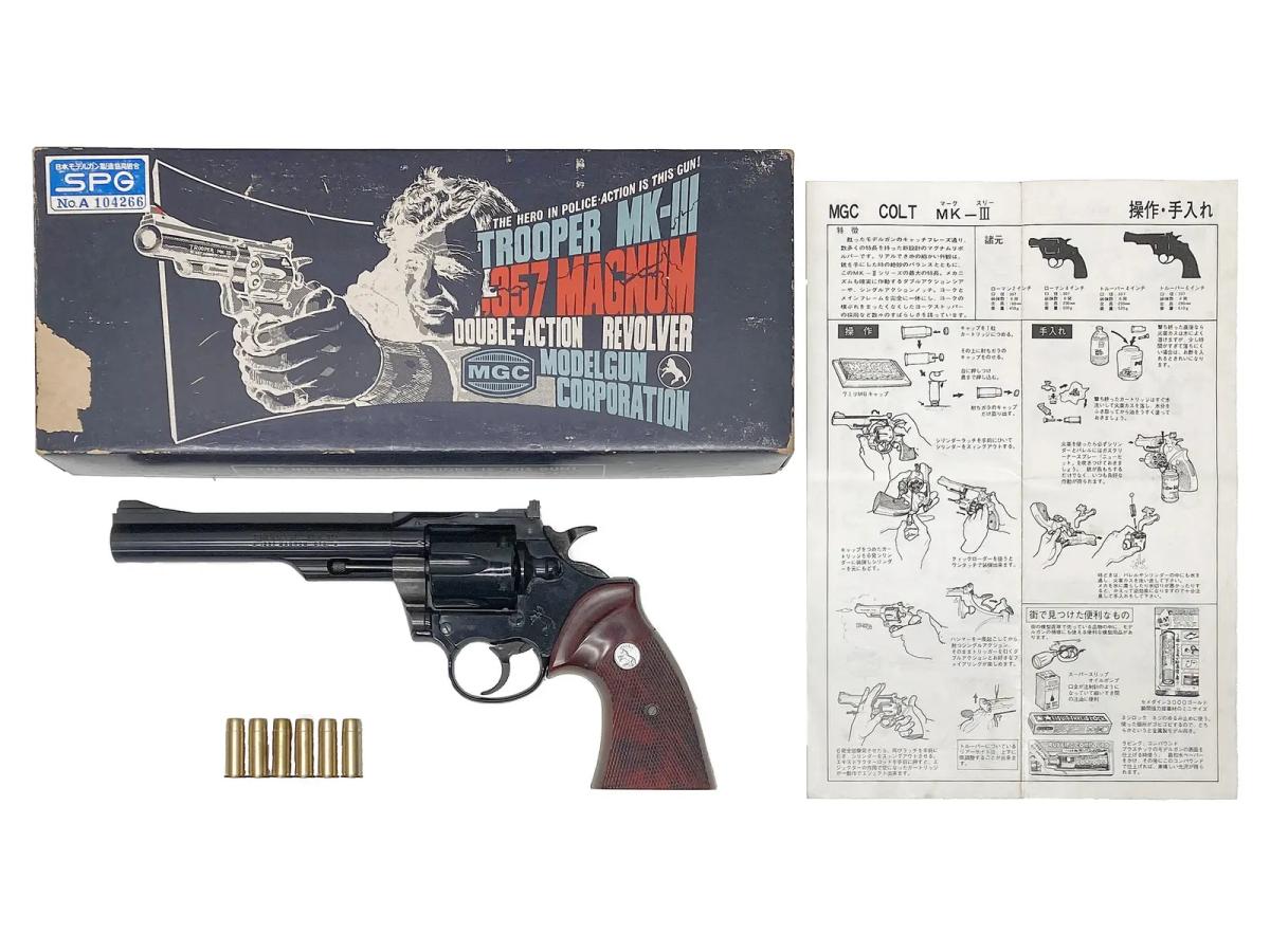 [MGC] コルト トルーパー MK-III 6インチ グリップカスタム (中古)