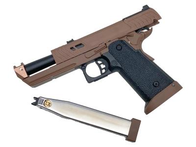 [BATON airsoft] BT-SAND VIPER Co2 GBB ガスブローバック シール剥げ 動作OK (中古)サブ画像へ6