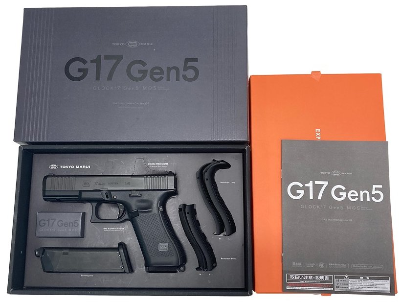 [東京マルイ] グロック17 Gen5 MOS ガスブローバック LAYLAX　インナーバレルカスタム (中古)