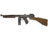 [MGC] トンプソン M1921 ミリタリータイプ SMG 金属モデルガン 中期型 (中古)