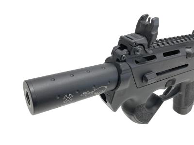 [PTS] MAGPUL PDR-C パーソナルディフェンスライフル BK 電動ガン サプレッサーカスタム (中古)サブ画像へ6
