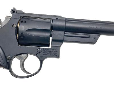 [MGC] S&W M29 .44マグナム 6.5インチ HW パックマイヤーグリップ装備 発火モデルガン (中古)サブ画像へ4