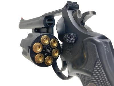 [MGC] S&W M29 .44マグナム 6.5インチ HW パックマイヤーグリップ装備 発火モデルガン (中古)サブ画像へ6