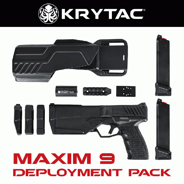 [KRYTAC] MAXIM9 マキシム9 Silencer 社 正規ライセンスCo2 GBB JASG認定 JP ver DEPLOYMENT PACK（デプロイメントパック） (新品予約受付中! 特典あり)