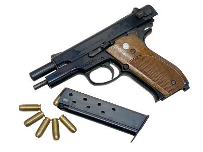 [マルシン] S&W M39 モデルガン ABS デトネーター欠品 (中古)サブ画像へ5